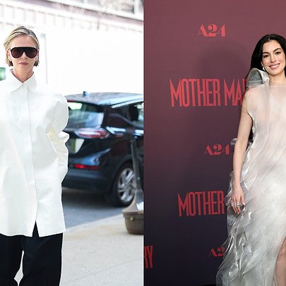 Від Шарліз Терон до Енн Гетевей: які світові зірки з'явилися в речах українських брендів у квітні - 412x412