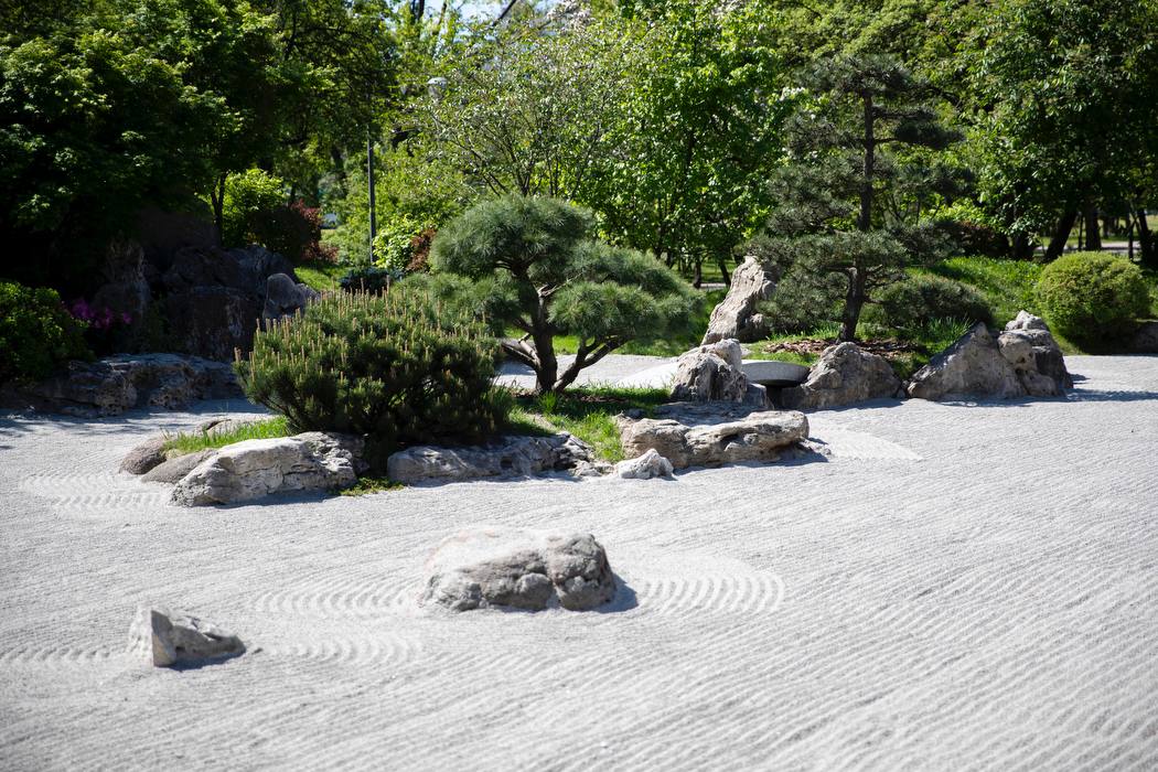 У київському парку "Кіото" відкрили сад каменів