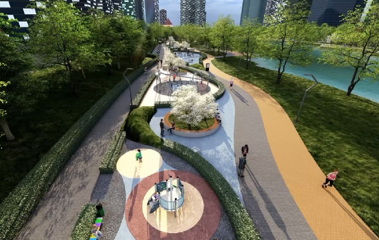 Стартує будівництво першої черги парку "Срібний Кіл"