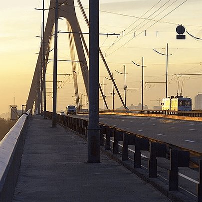 Як Північний міст у Києві випробовували на міцність: кадри 1976 року - 412x412