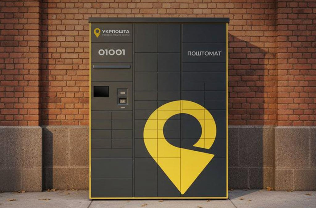 Укрпошта встановила в Києві перший поштомат