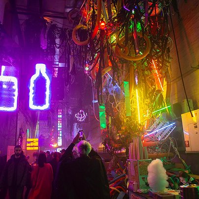 Як пройшов Black! Factory Festival 2025: два дні кіберпанку та техно на студії Довженка - 412x412