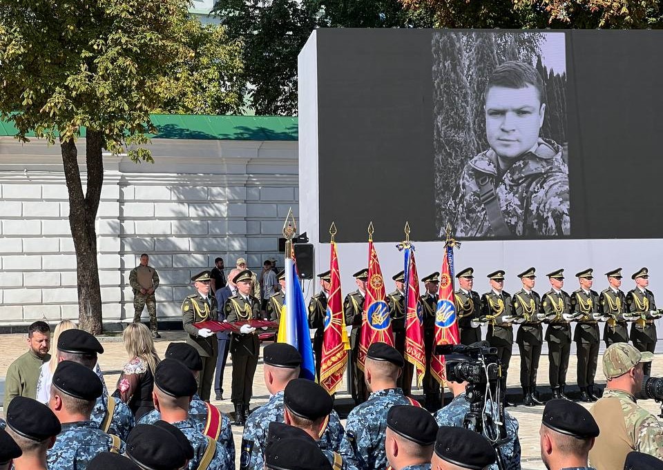 На Софійській площі у Києві відбулися урочистості з нагоди Дня Незалежності